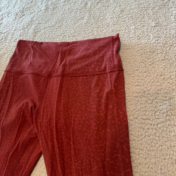 Lululemon Align Pant 28" *Engineer Print City Camo Chianti Multi Align Pant SZ10 - Picture 5 of 11